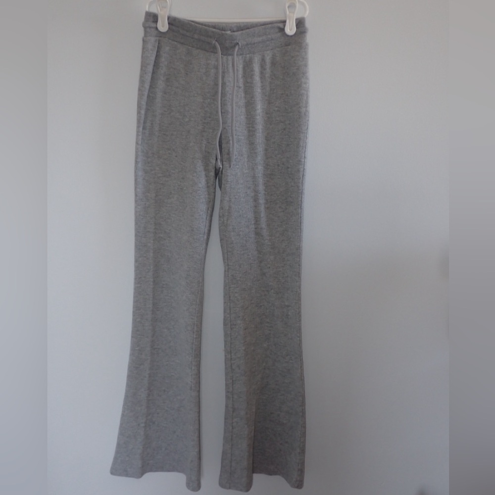 Aritzia Sunday Best Baby Waffle Pant Waffle-knit kick-flare pants